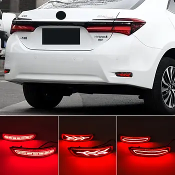 適用於豐田卡羅拉Altis 2014-2018款和雷克薩斯GS250 ES250的LED後保險桿反光燈/煞車方向燈 8 最佳銷售 豐田卡羅拉改裝 - №5