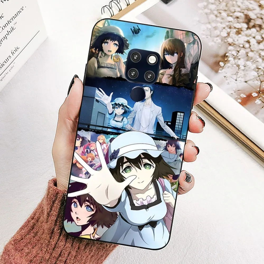 Steins Gate Phone Case For Redmi 8 9 10 pocoX3 pro for Samsung Note 10 20 for Huawei Mate 20 30 40 50 lite