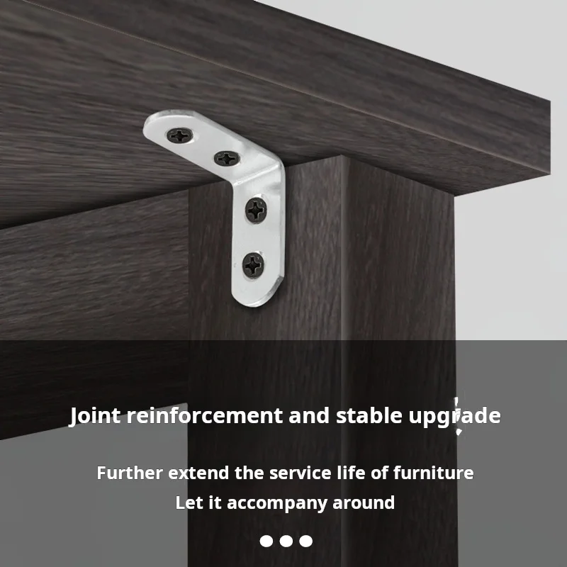 

​​Stainless Steel L Bracket 90 Degree Angle Shelf Bracket Furniture Connector​