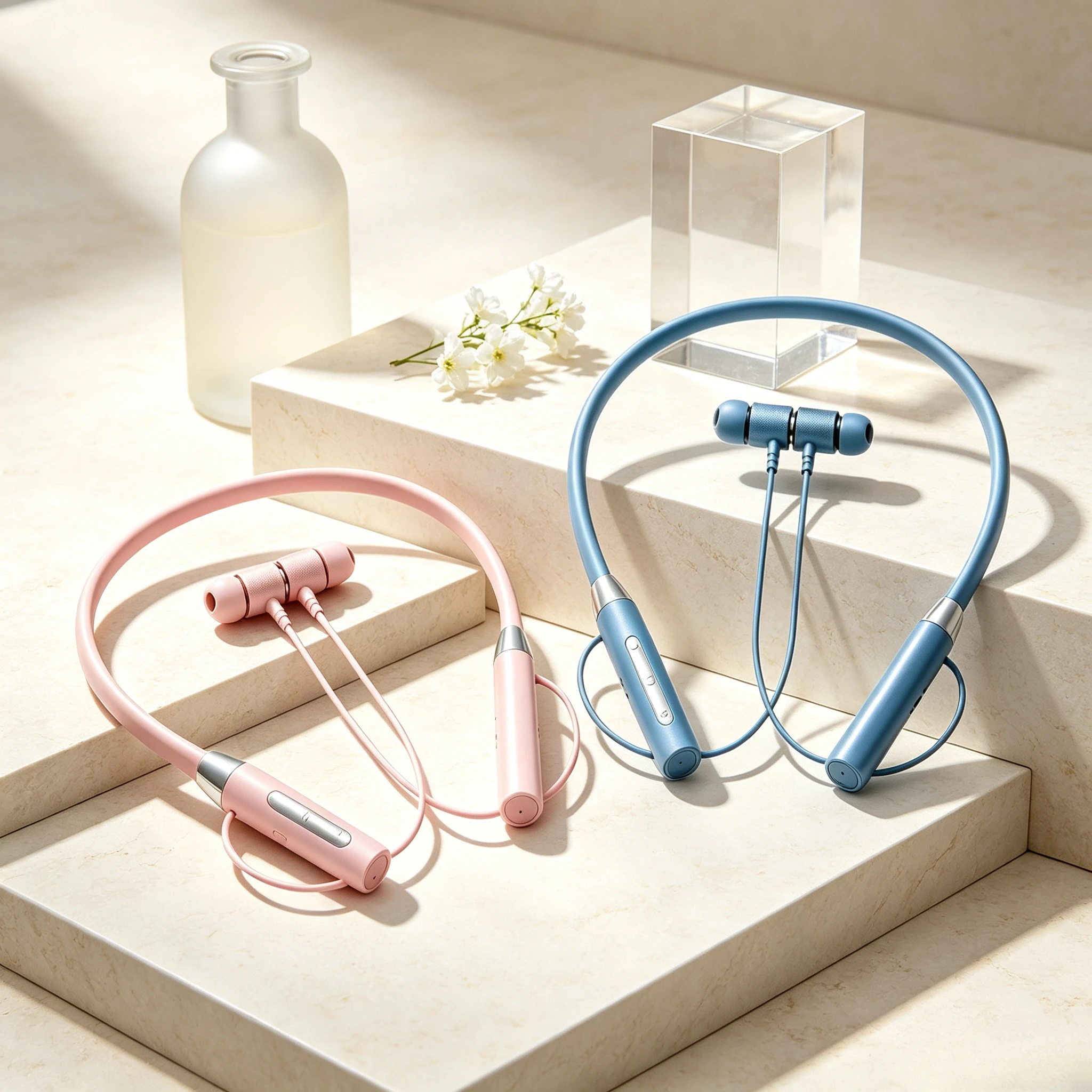 Magnetic Neckband Sports Earphones - Kabellose Kopfhörer Bluetooth Nackenbügel-Kopfhörer Magnetische Sportkopfhörer