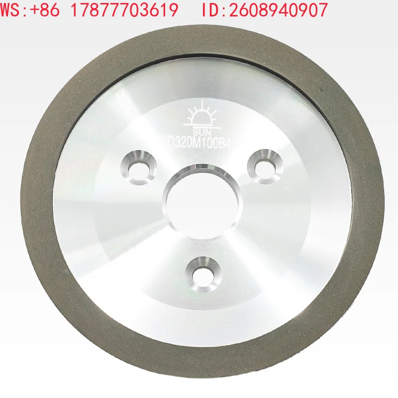 Automatic lathe sharpening disc type resin grinding wheel three hole turning tool KJ-3