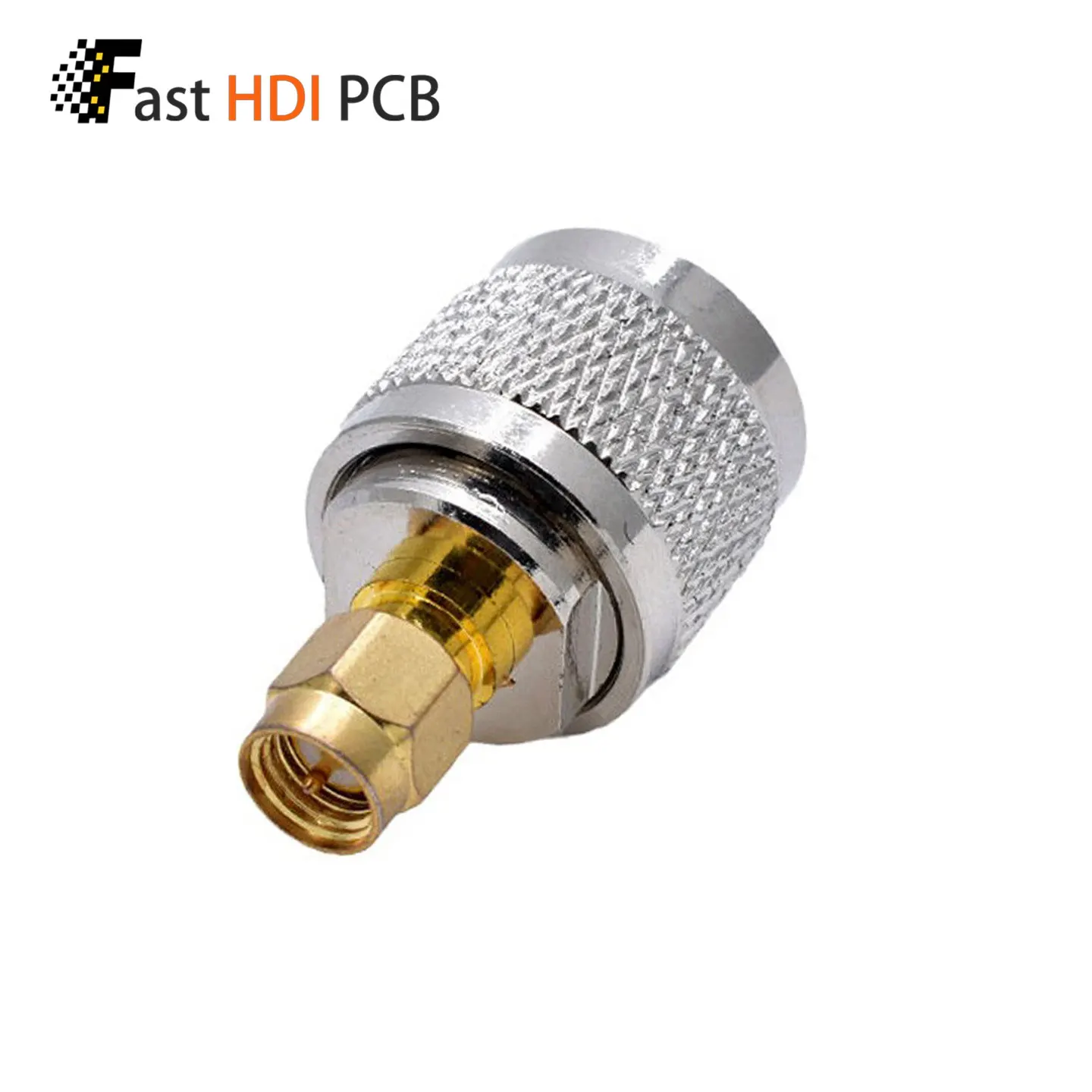 N Male to SMA Male Adapter 50 Ohm RF Coaxial Connector N Type to SMA Antenna Adapter for Walkie Talkie Radio Amateur SDR