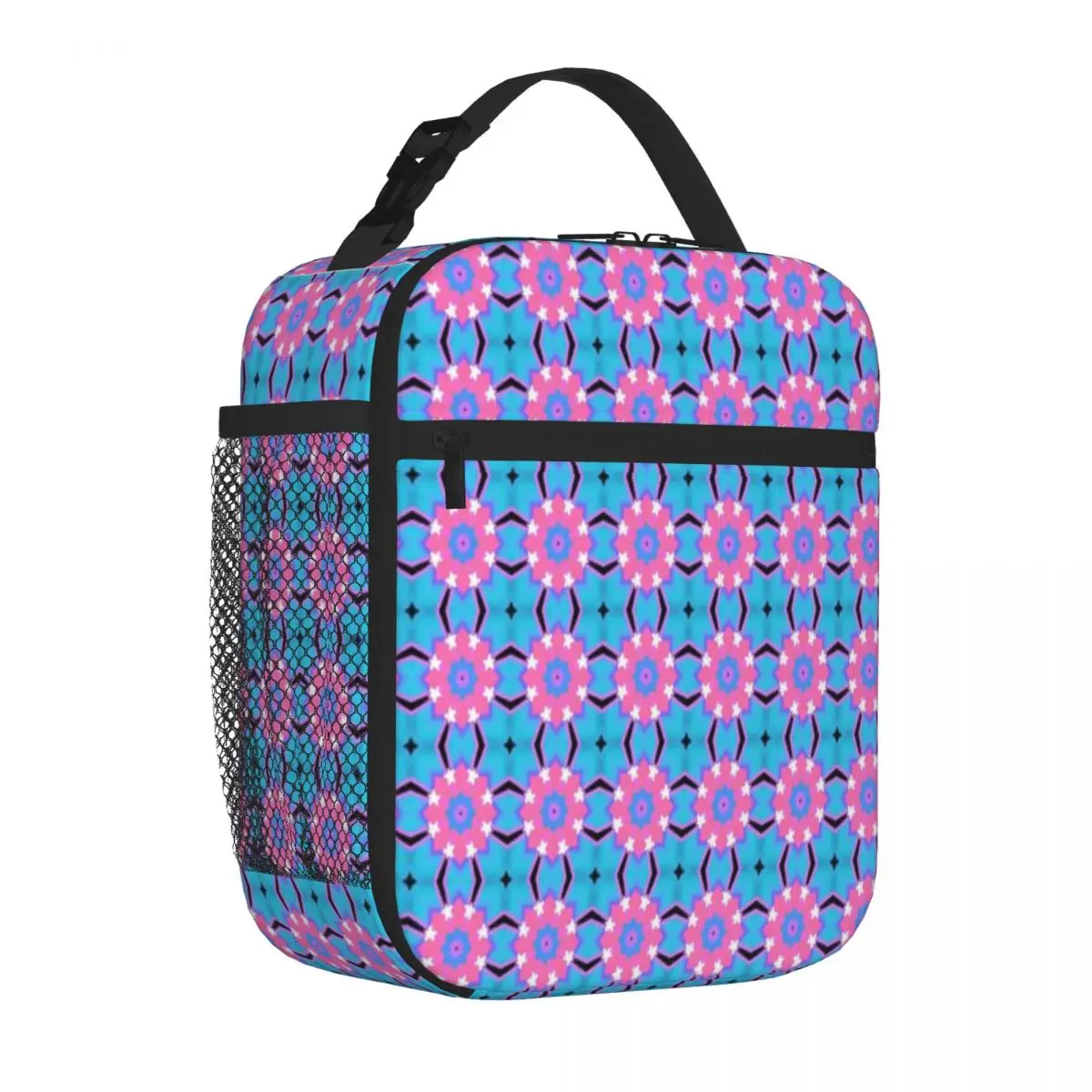 Hot Sale Moonlit Laurel Graphic Camping Lunch Bag Elementary School Lunch Tote