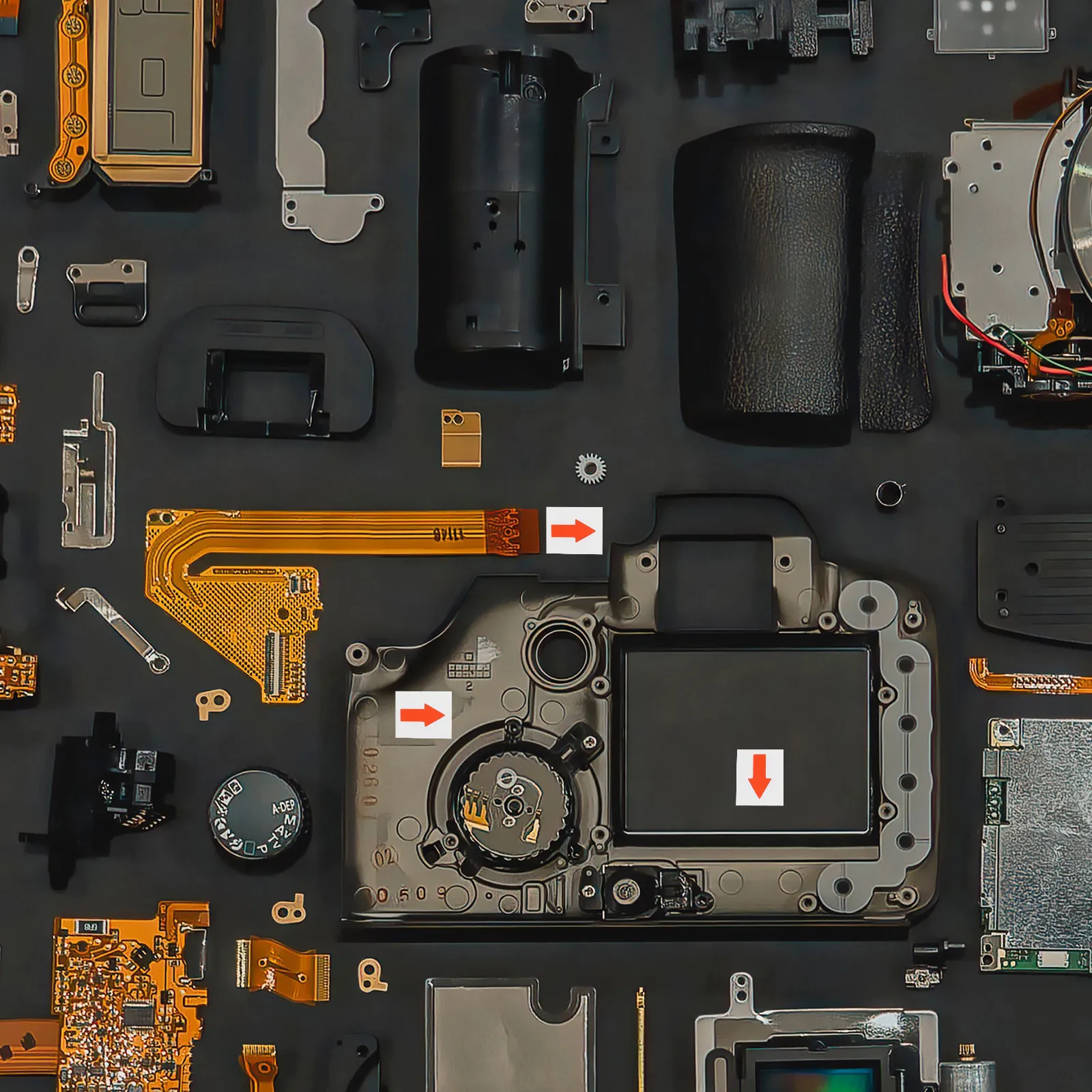 60 Sheets Red Arrow Indicator Stickers Paper Warning Labels for Shop Equipment Direction Marking Direction Stickers