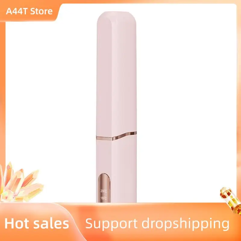 

A44T Cordless Portable Straightening Brush Mini Straightening Brush Negative Hot Comb Hair Straightener For Women A