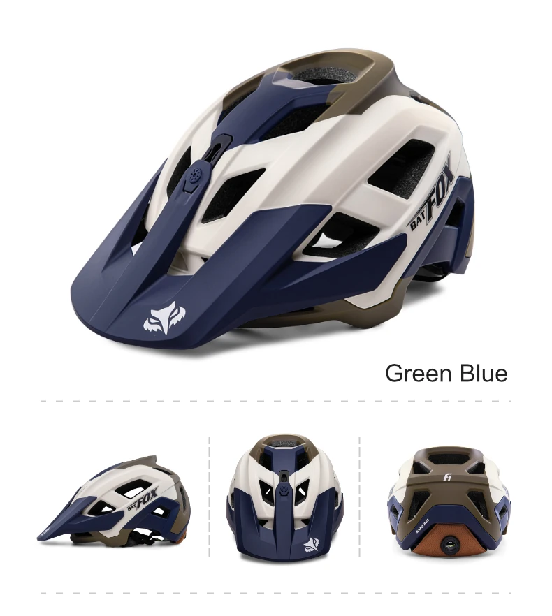 BATFOX Fahrradhelm Bestseller mit Belüftungssystem und Poröser Anpassungsfunktion für Rennrad und MTB, Sicherheitshelm für Radfahrer – Detail 17