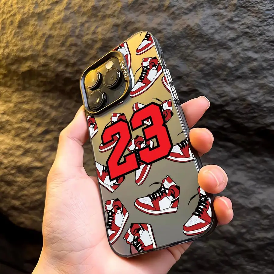 

Personalized Sneaker Numbers Phone Case for iPhone 14 Pro X 15 16 Plus XR 12 Pro 13 XS Max 11 Pro Max 14 Plus 12 Soft Cover