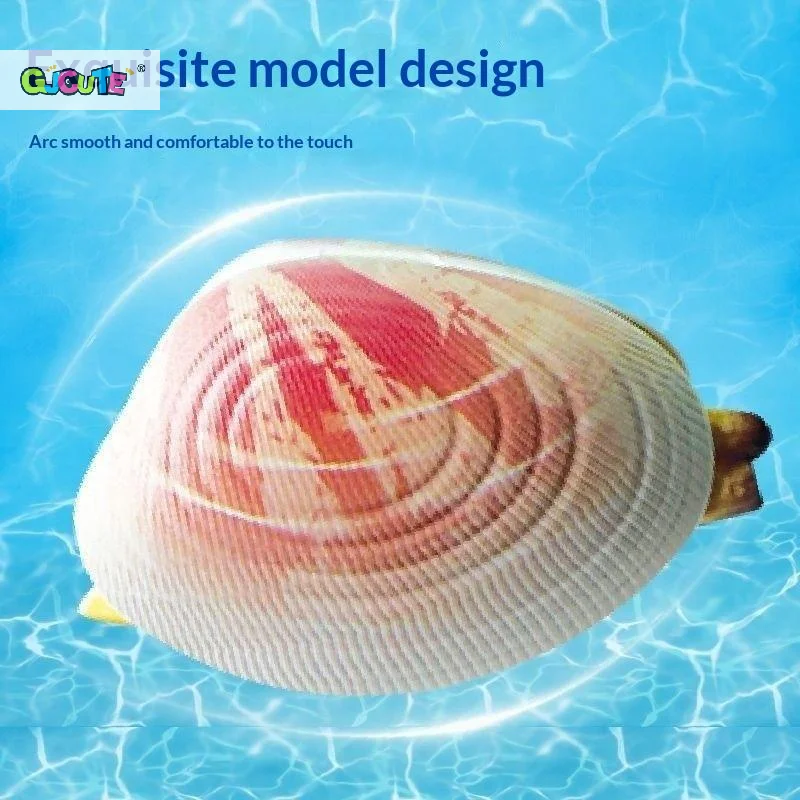 5PCS Water Spraying Clam Toy Flower Armor Prank Shell Decompression Toy For Kids