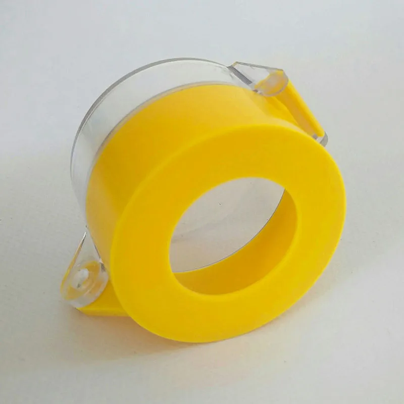 30mm Push Button Switch Protection Pastic Cover Emergency Switch Protection Cover Transparent Crashproof Protection Cover 55x43