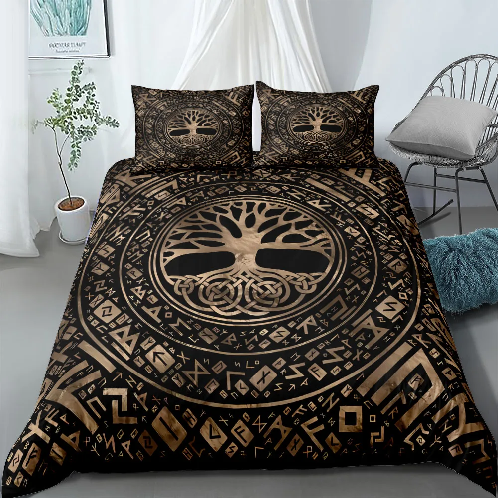 Egyptian Hieroglyphs Duvet Cover Set Single Double Queen Twin Full King Bed Linen Set