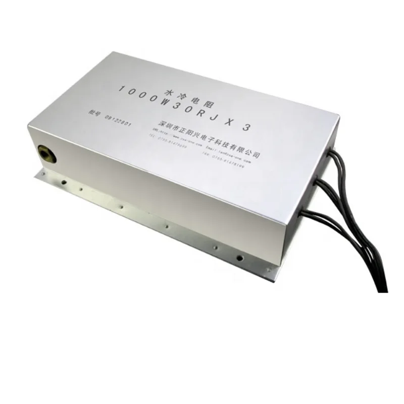 High Power Water Cooled Resistor,10KW 10 Ohm J