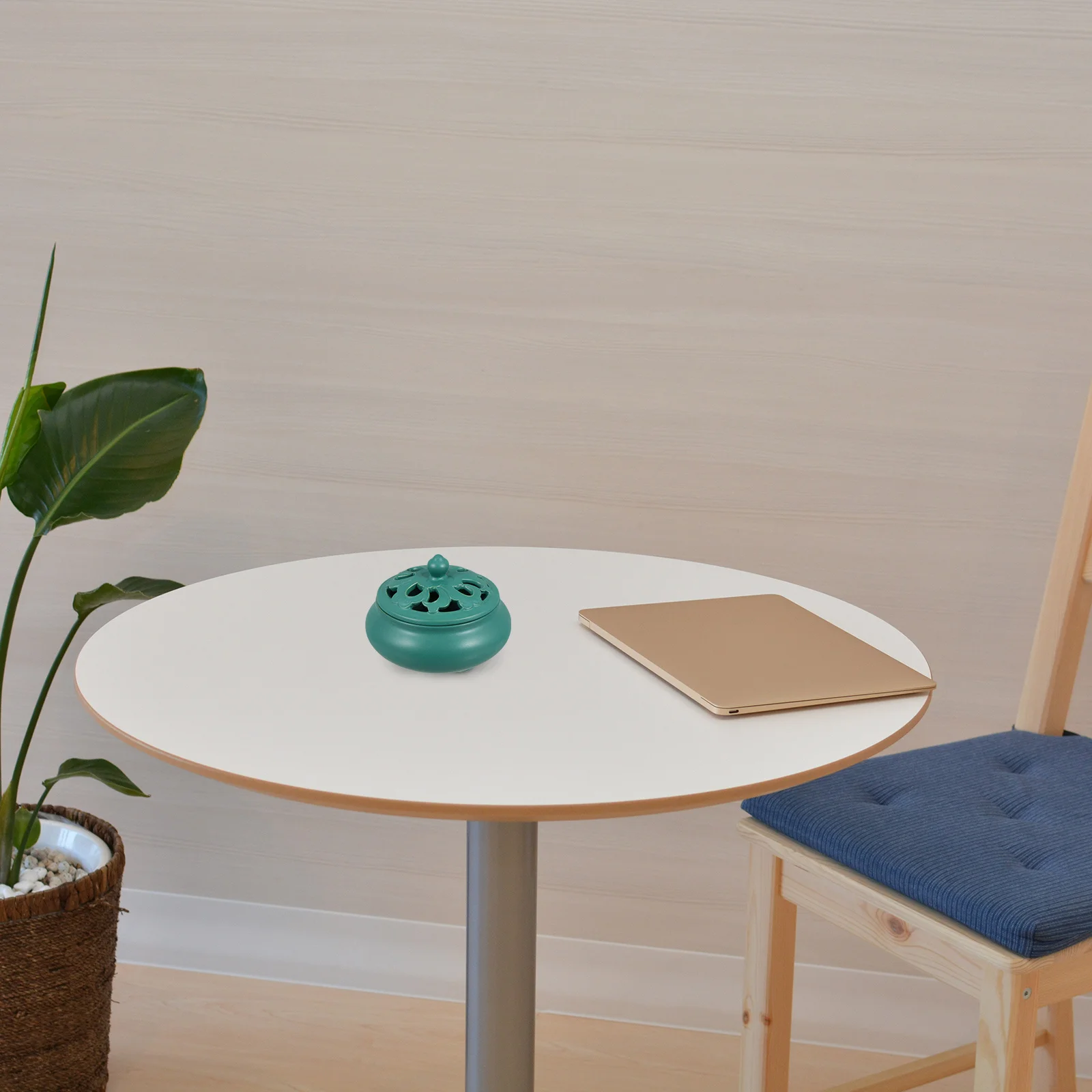 

Ceramic Incense Burner Elegant Home Office Decor Aroma Therapy Censer Ornament Relaxing Gift Incense Burner Censer Holder