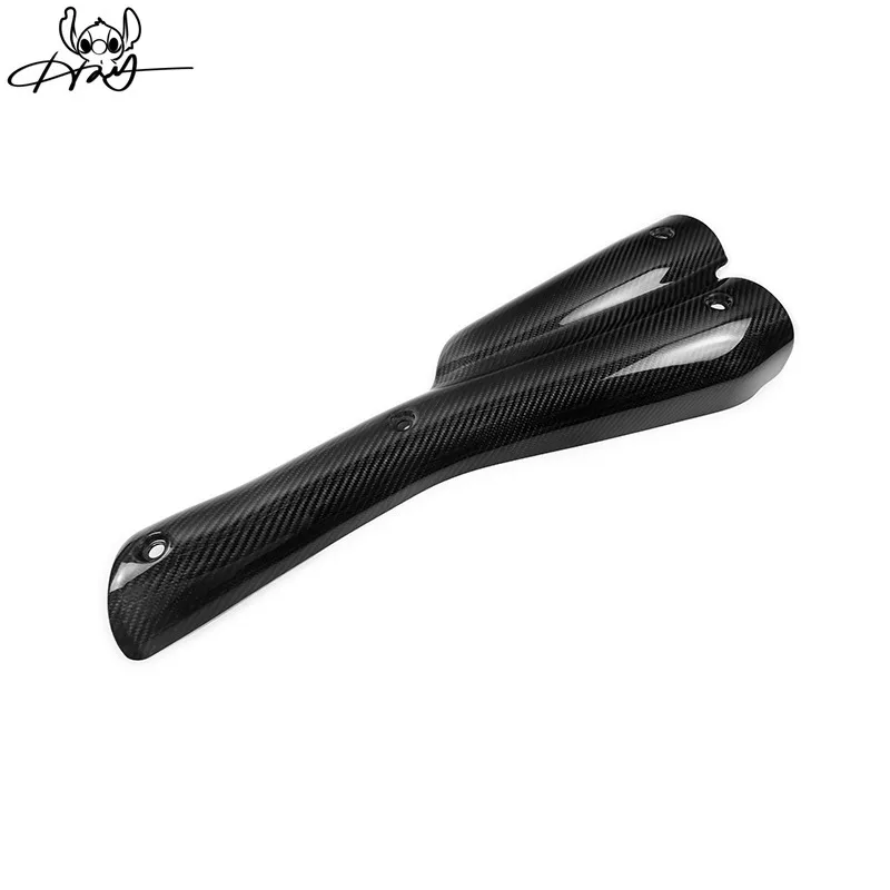 Forged Matte Carbon Fiber Exhaust Hood Motorcycle Accessories For Roadster 1250