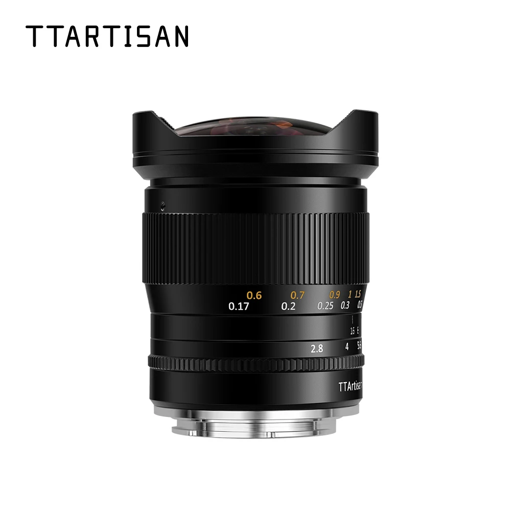 TTArtisan 11mm F2.8 Full Frame Fisheye Wide Angle Lens for Sony E Mount Canon Fujifilm Nikon Leica Sigma Lumix Mirrorless Camera