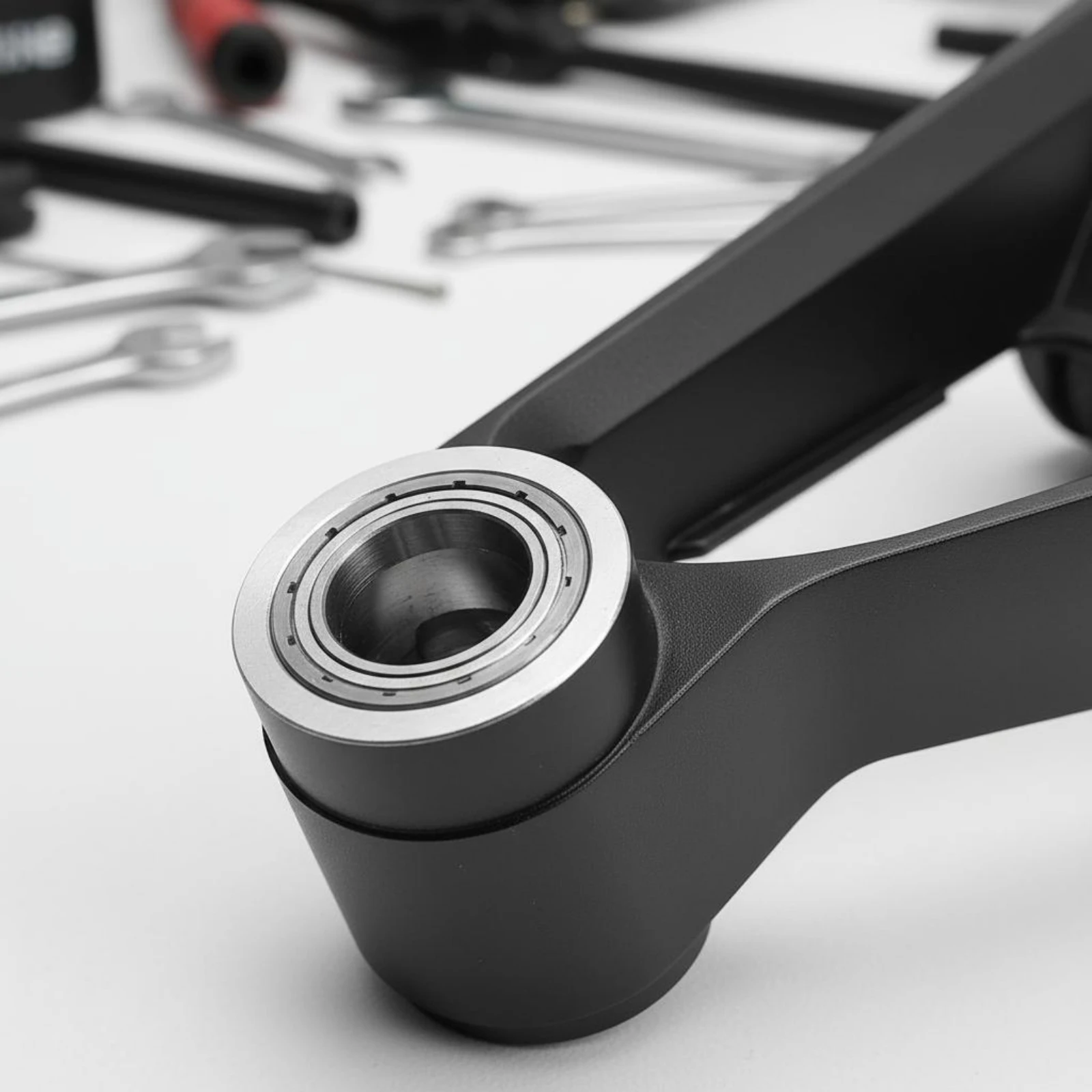 

Aluminum Alloy Scooter Fork Long-Lasting Front Fork with Bearing Transport Accessory Easy Install Anti-Wobble for Repair