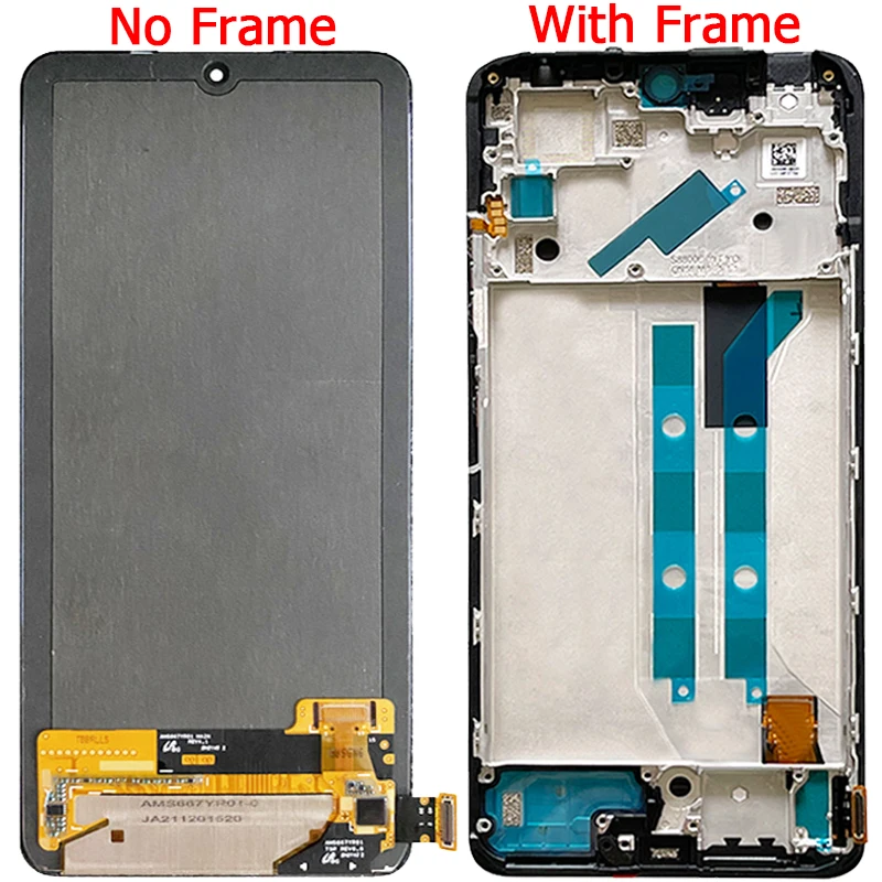 For Xiaomi Redmi Note 11E Pro Display LCD Screen With Frame 6.67\