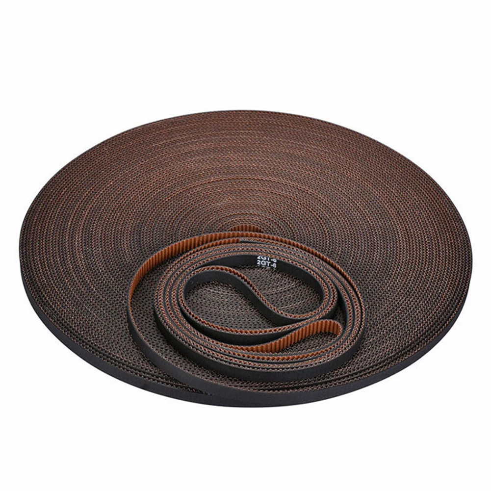Upgrade Non-Slip Version 2GT Timing Belt Long 5 Meter Width 6mm For 3D Printers Tool Parts Accessories