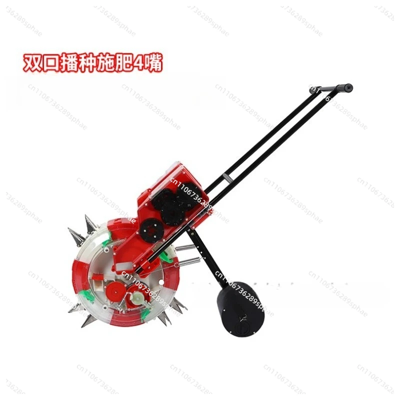 Planting artifact seeder Hand push peanut corn soybean cotton sowing fertilization on demand machine