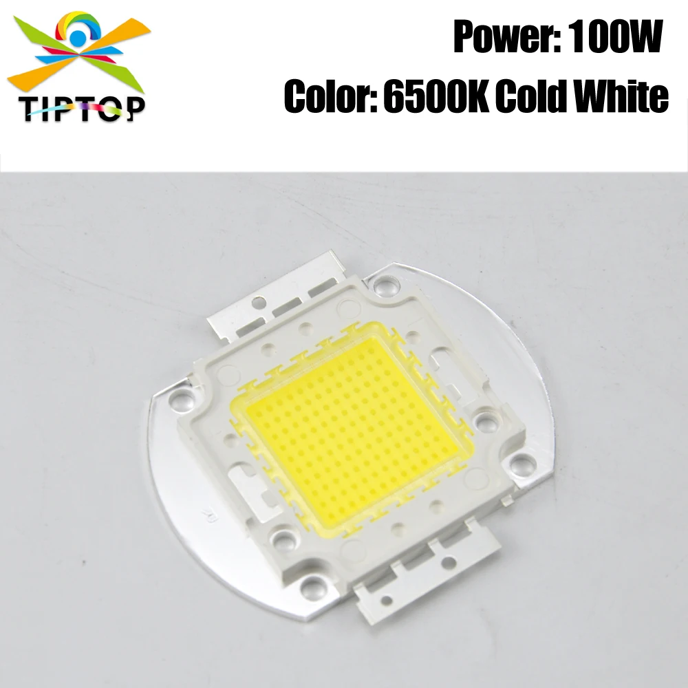 

Freeshipping 100W Cool White Stage Light COB Led Lamp 100 Watt Led Lamp Chip High Lumens For DIY Floodlight Spotlight Soldering