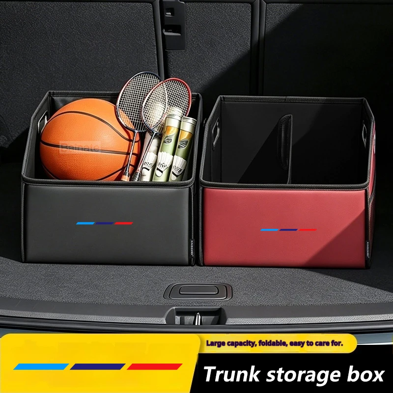 Pojemnik do bagażnika samochodowego, do BMW F10 F21 F31 E91 E92 F22 F45 X1 X5 X3 X7 M G05 G30, składany organizer, akcesoria do wnętrza samochodu