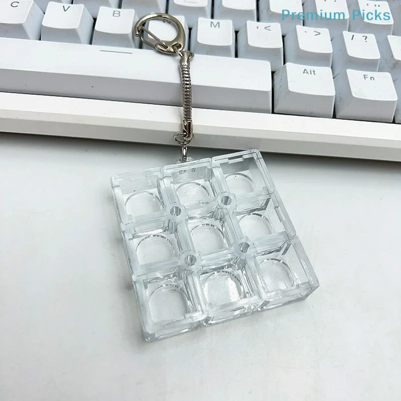 portable6 Key Mechanical Keyboard Switch Tester DIY Keychain For Mechanical Switch Diversity Collection And Testing