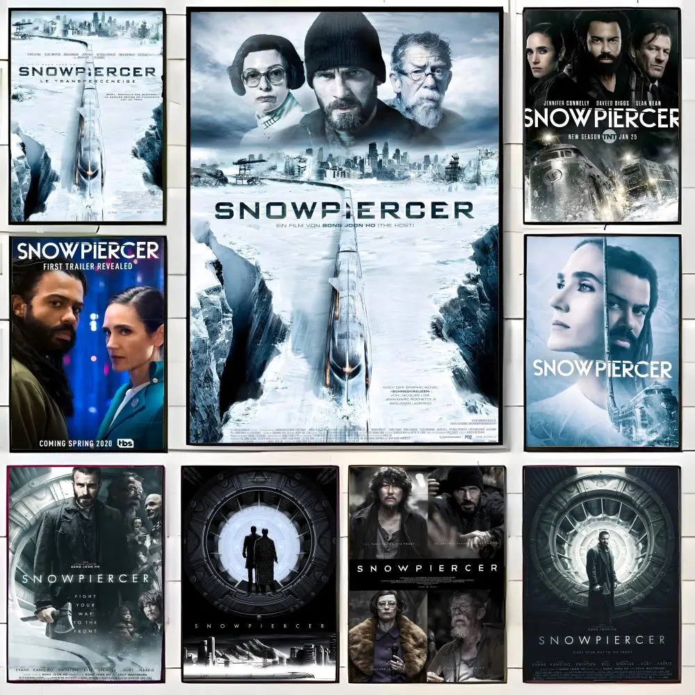 Science Fiction Disaster Movie S-Snow P-Piercer Poster Wall Art Print Poster Decorative Mural Home Decor Gift Unframed