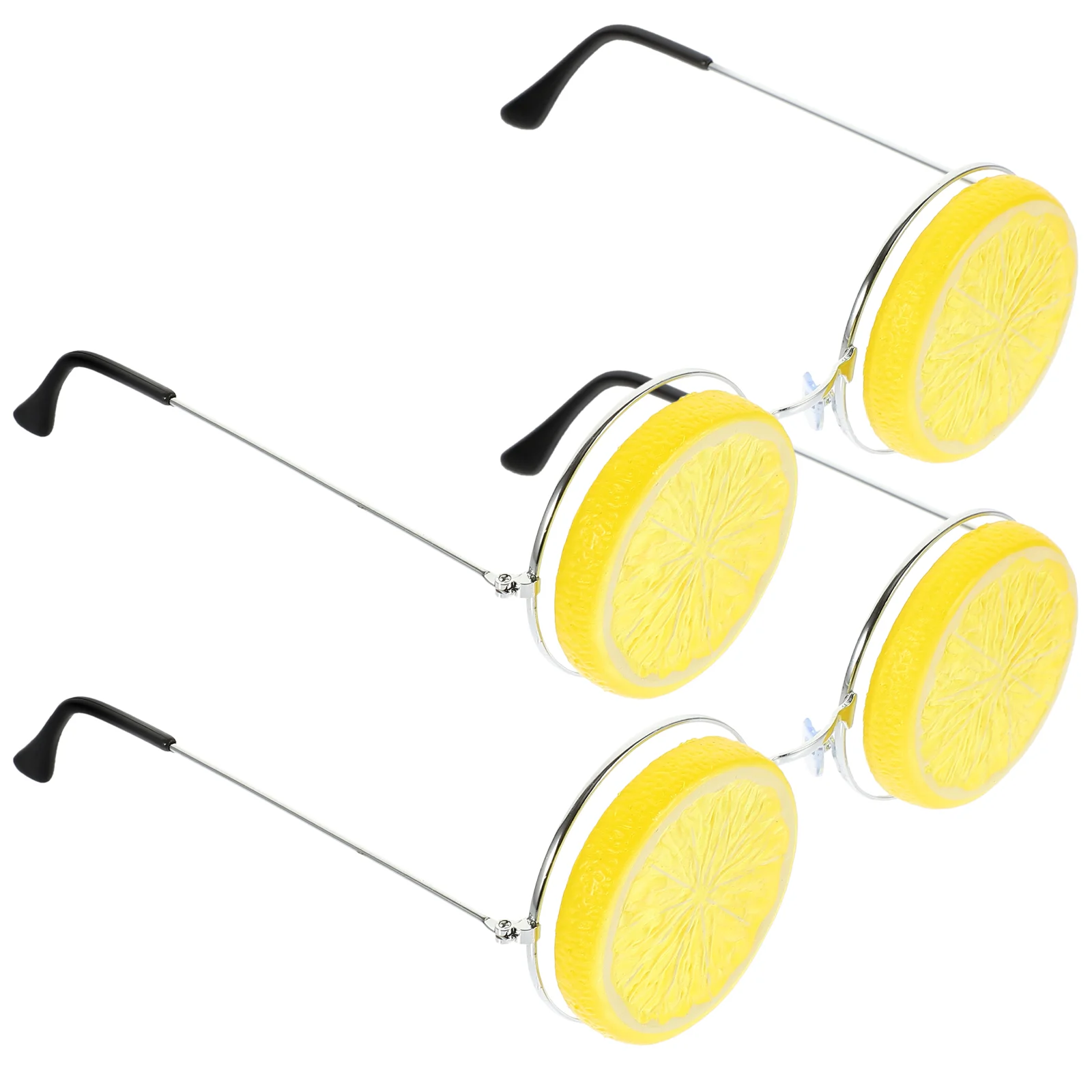 2 Pcs Funny Glasses Photo Ornaments Roast Pig Cosplay Eyeglasses Travel