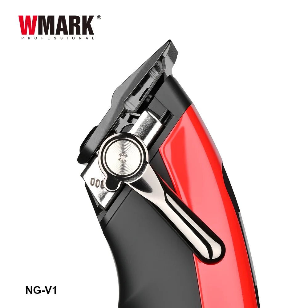 WMARK Hair Trimmer Adjustable Hair Clippers Cordless Haircut Machine Electric Barber 8500RPM Brushless Outer Motor Rotor NG-V1