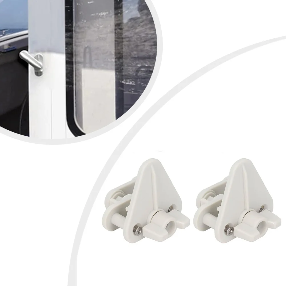 Pontoon Gate Latch Fits Left or Right Hinged Square Frame Boat Doors 11 25 Inch with Stainless Steel Hardware for Secure Locking