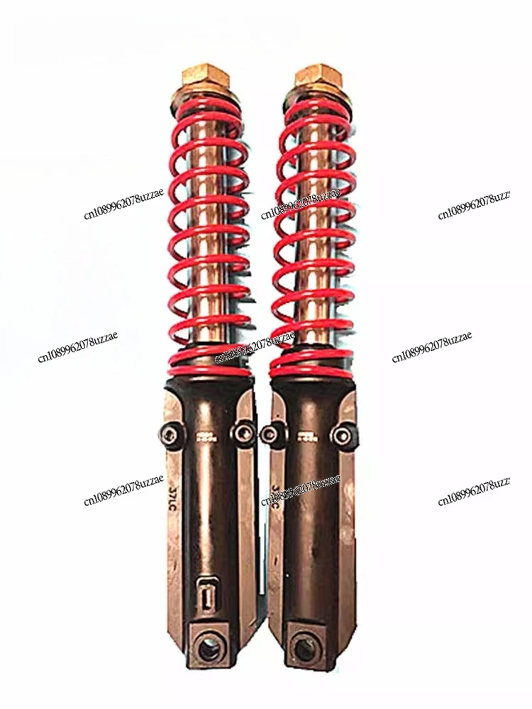 Electric Tricycle Full Canopy Front Shock Absorber Fork Direction Column Upper and Lower Coupling Plate Passenger Closed Caravan