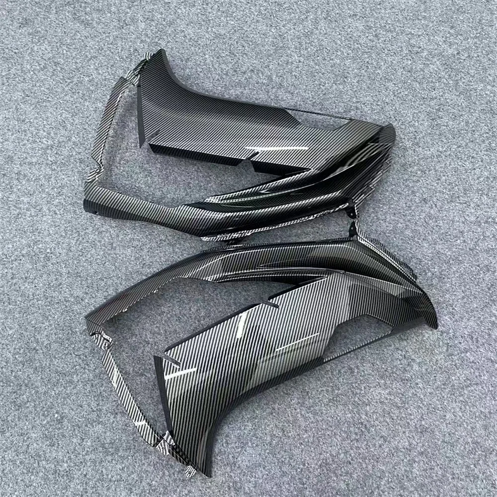 ABS motorcycle fairings are suitable for ZX650 ER6F large bag guard plates with carbon fiber paint in 2012 2013 2014-2016 12-16