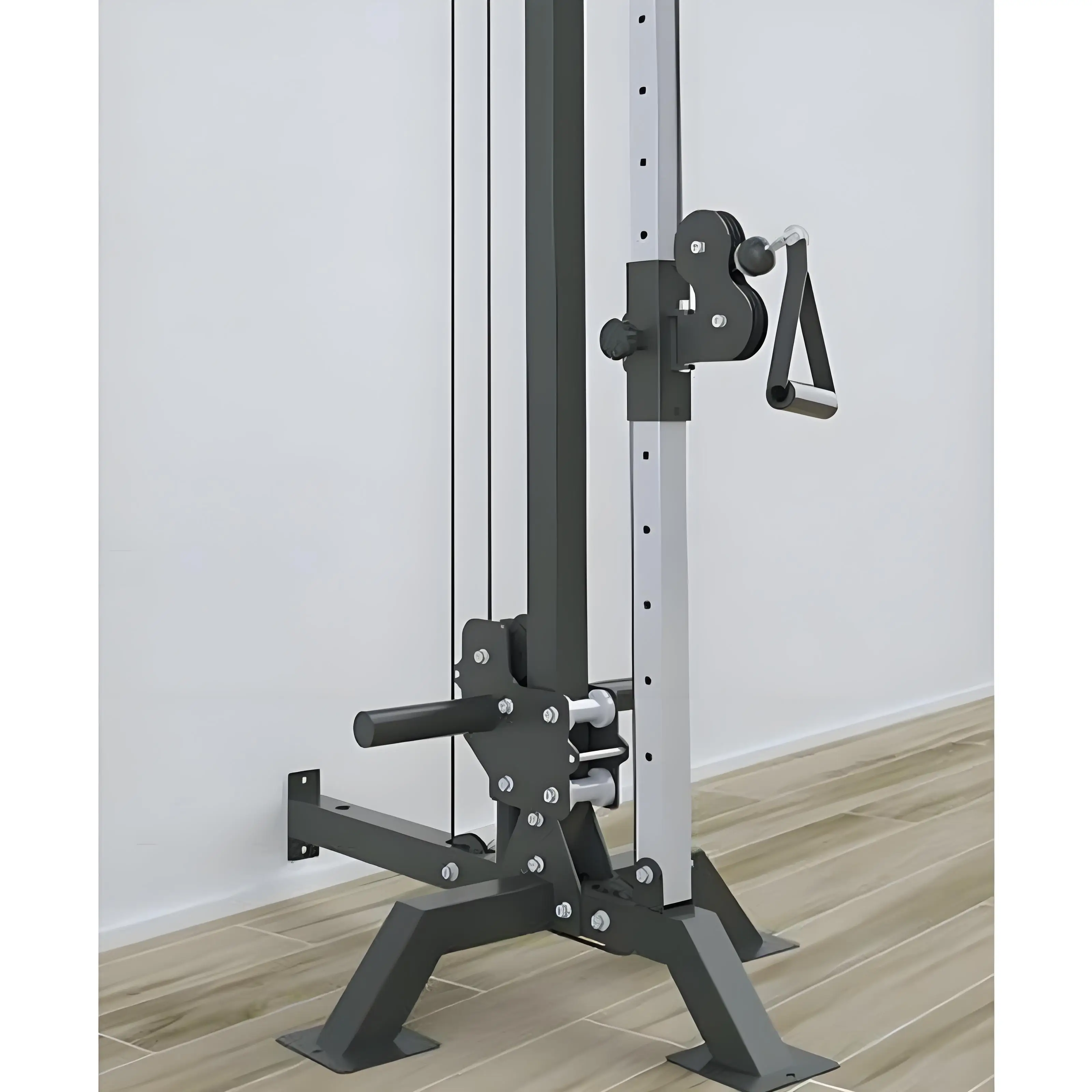 Gym Fitness Equipment Multifunctional Integrated Trainer Home Workout Wall Mounted Lat Pull Down Low Row Machine