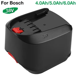 18V 4/5/6Ah Li-ion Rechargeable Battery for Bosch Tools PBA PSB PSR PST 18Li-2 2607336208  2607335040 AL1830CV (Only for Type C)