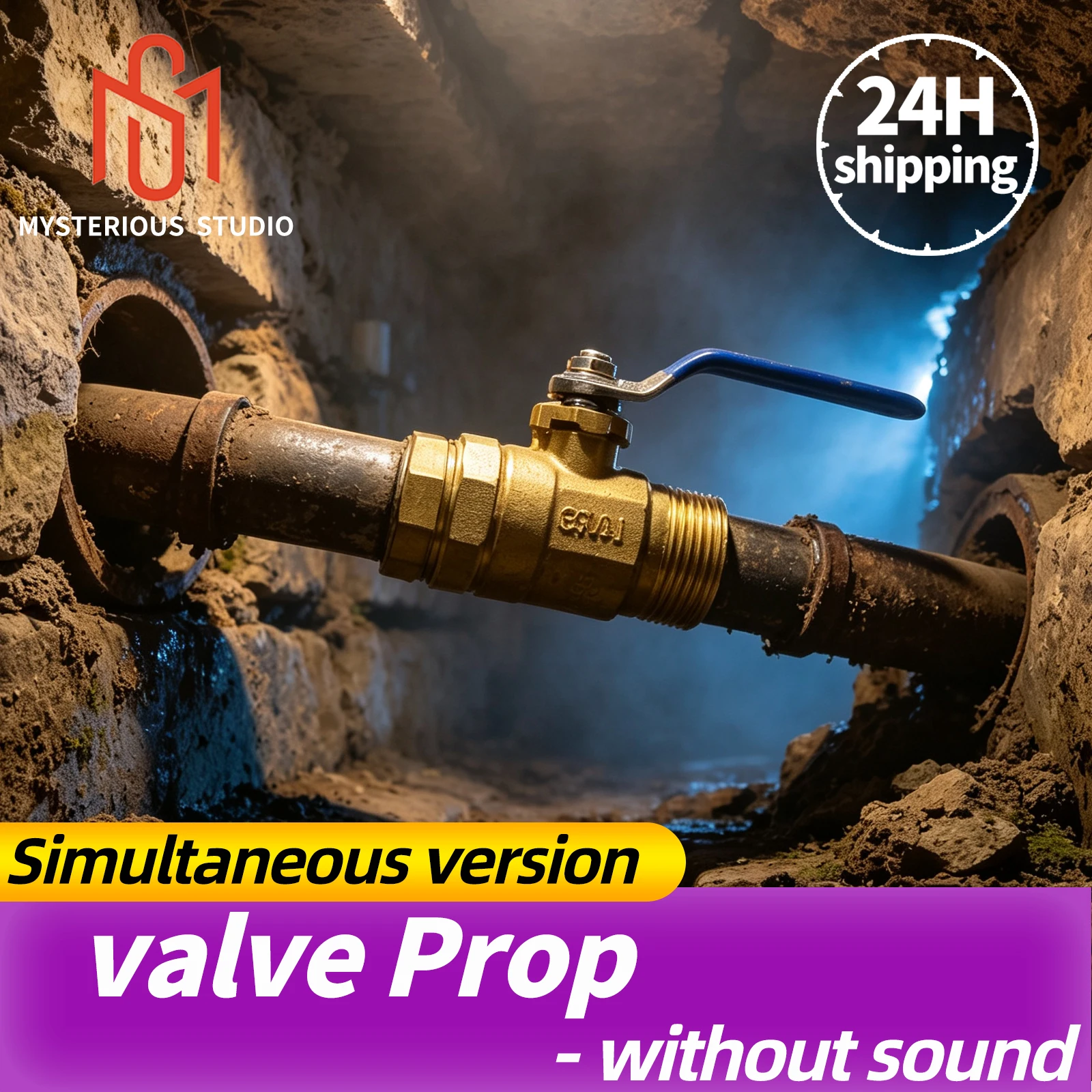 Mysterious Studio Secret Room Escape Room Prop  Escape Game Mechanism Props Electronic Puzzle 1987  Valve Props  No Sound