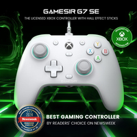 GameSir G7 SE XBOX Gaming Controller Wired Gamepad with Hall Effect Joysticks Dual Mode Triggers for Xbox Series X, S, Xbox One