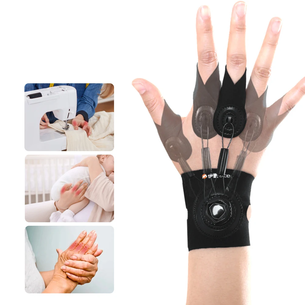 

Knob-Controlled Finger Splint Brace - Adjustable Hand Support for Trigger Finger,Tendinitis & Post-Injury Recovery ,Men & Women