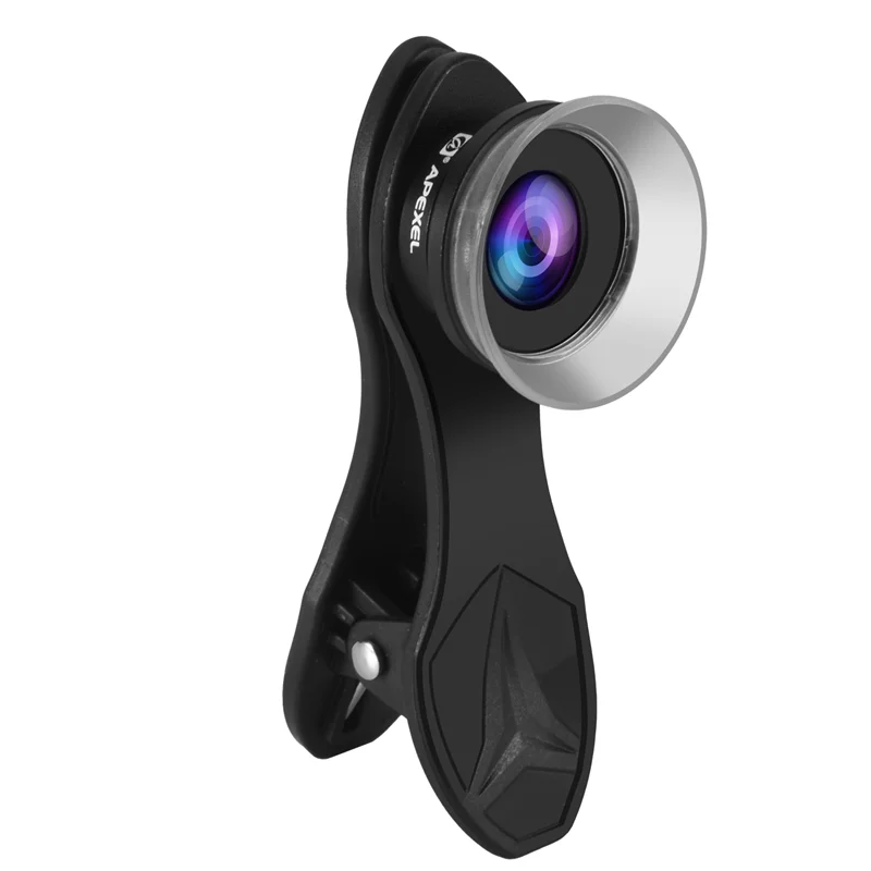 Apexel Phone Lens 2 In 1 Clip-On 12 X Macro + 24 X Super Macro Lens Kit For Iphone 7/6S / 6S Plus Ios Android Smartphones 24Xm-X
