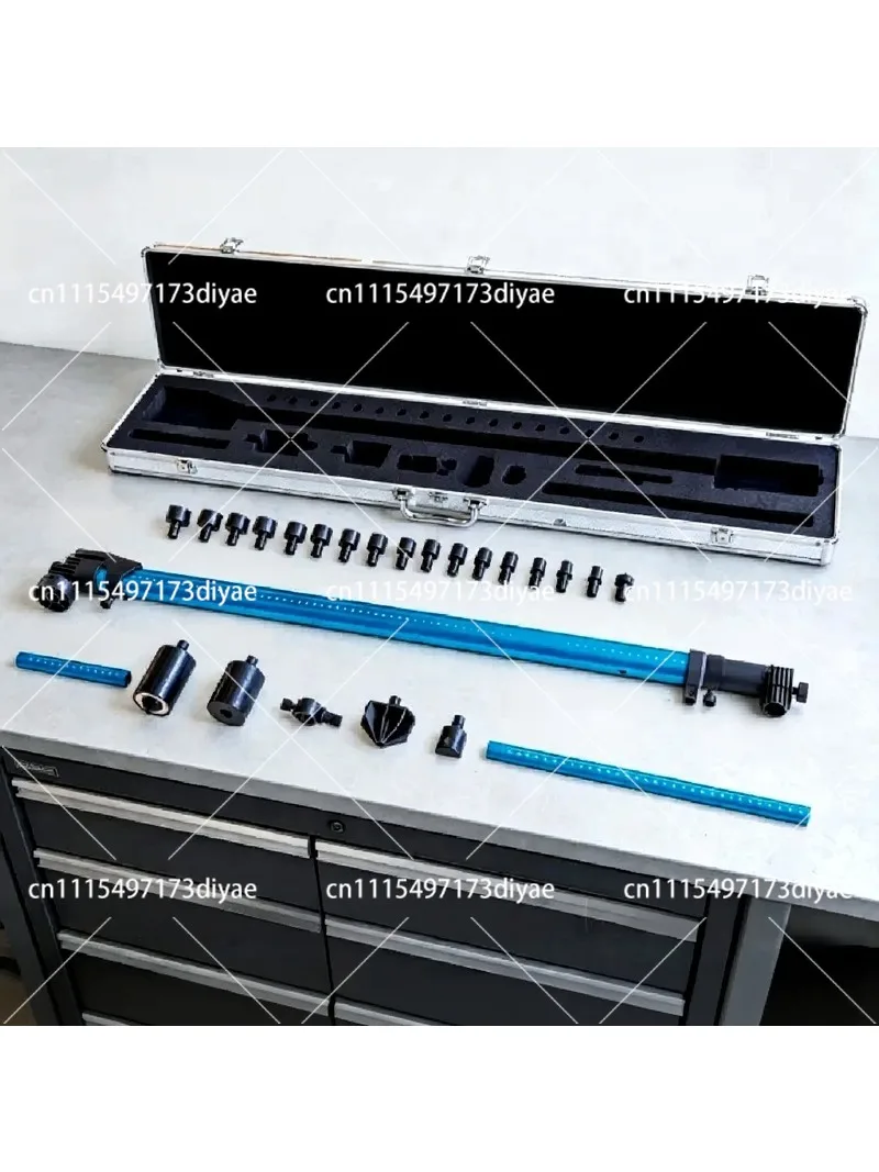 2D Measuring Ruler Car Body Frame Straightener Accessories, Two Dimensional Auto Body Inspection Detection Tool