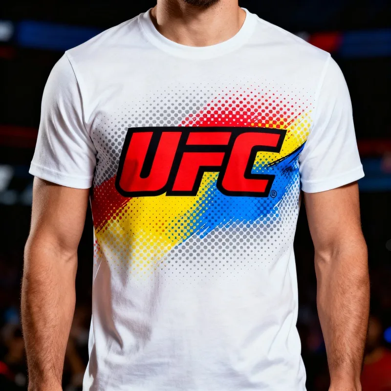 

MOTO-2025 Summer Hot Selling Boxing Competition UFC Extreme Sports T-shirt for Men and Women Casual Fashion Short Sleeve Top