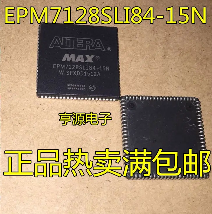 

Free shipping EPM7128SLI84-15N EPM7128 PLCC84 5PCS Please leave a comment