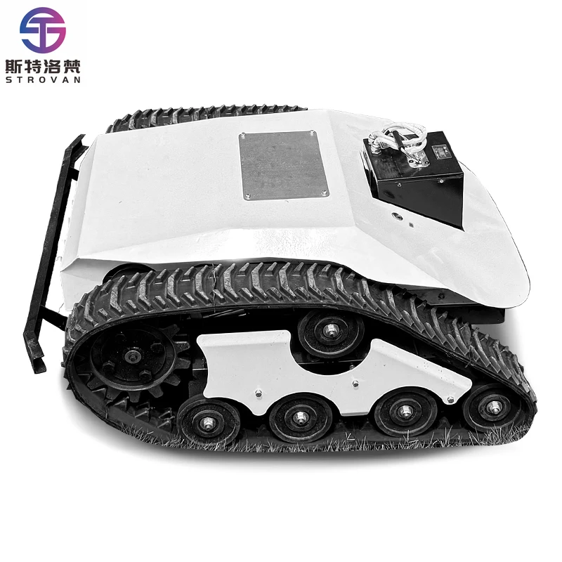 STLF Hot Sale Low-Carbon Rechargeable Super Powerful Best Battery Remote Control Lithium Battery Lawn Mower Grass Cutter Machine