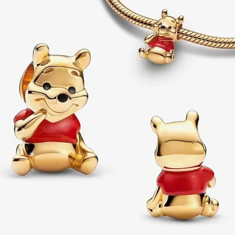 100% 925 فضة ديزني سحر هاري بوتر الخرز مناسبة لسوار DlY الأصلي ، هدية الموضة النسائية