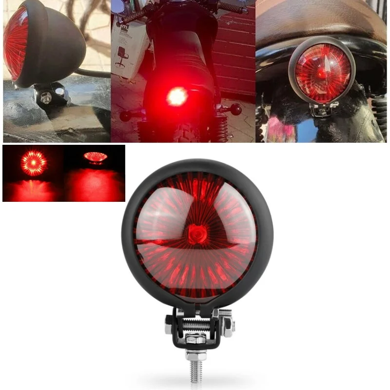 

1 шт. Мотоциклетный светодиодный модифицированный задний фонарь, стоп-сигнал, указатели поворота