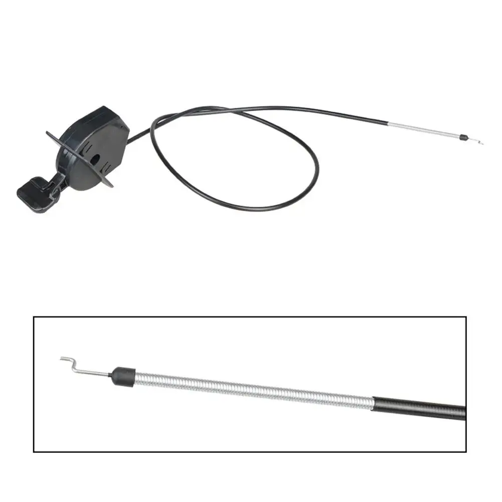 During Mowing Black Lawn Mower Compatible Lawn Tractor Cable Lawn Tractor Long-lasting Performance Outdoor Use