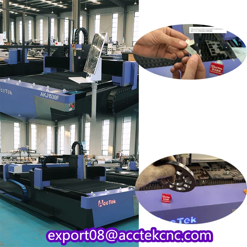 3015 Laser Cutter Metals  Fiber Laser Cutting Machine 1500*3000mm Fiber Laser Cutting Machine For Metal