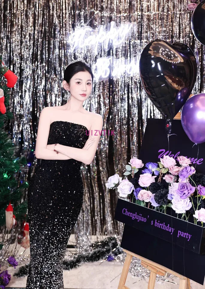 Abito da ballo di lusso con paillettes Abiti lunghi da sposa a sirena per la sposa Abiti da festa di compleanno per ospiti da sera lunghi eleganti neri