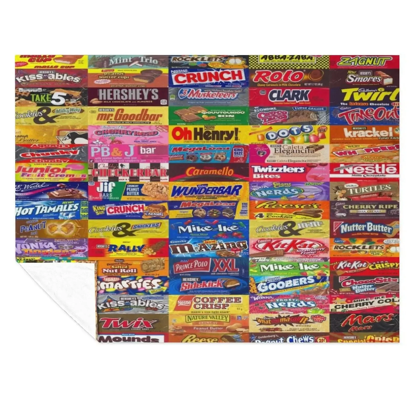 

Candy Wrappers Throw Blanket Quilt Baby Kid'S Bed linens Blankets
