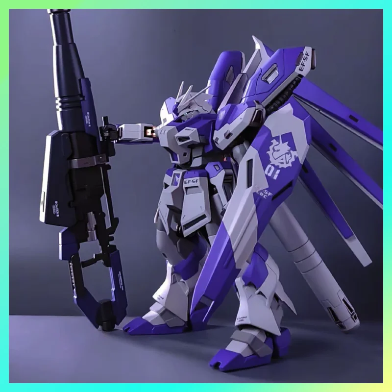 【มีสินค้าในสต็อก】YUN GUI 1/144 KMR HI-V RX-93-2 ชุดประกอบโมเดลหุ่นยนต์โลหะผสมพร้อมปืนใหญ่เมก้าแคนนอน ของเล่นหุ่นยนต์แอคชั่นฟิกเกอร์แบบข้อต่อขยับได้ ของขวัญ