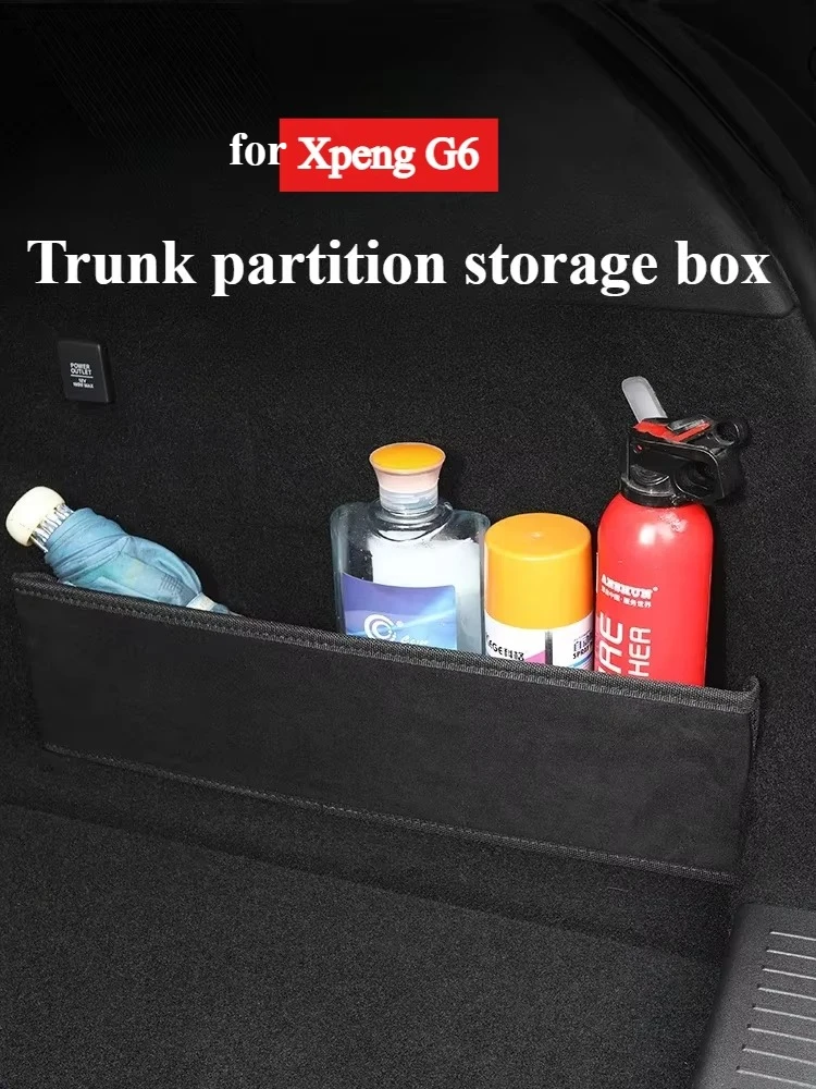 

Для Xpeng G6 ящик для хранения перегородки багажника Cae, детали для перегородки багажника, органайзер для хвостовой коробки автомобиля, аксессуары для салона автомобиля