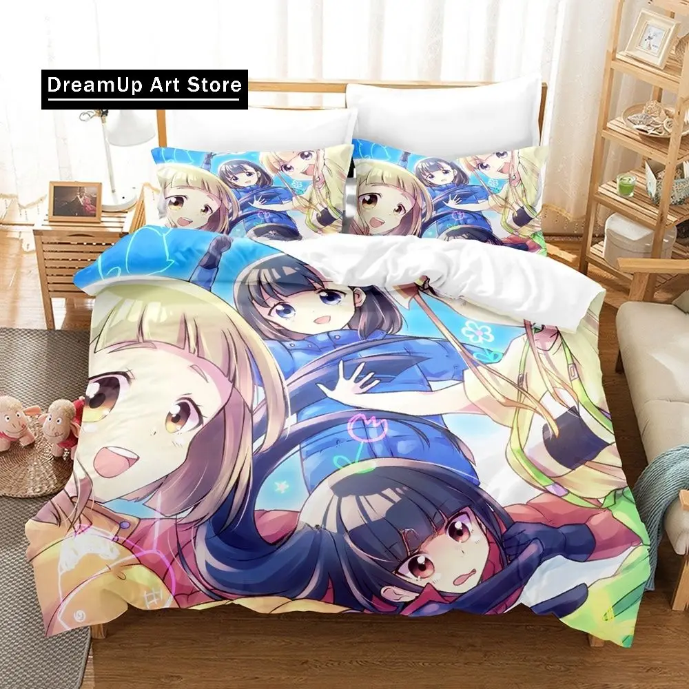 Anime A Place Further Than The Universe Bedding Set Boys Girls Single Twin Queen Full Size Duvet Cover Pillowcase Bed Adult